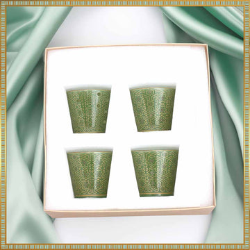 Peridot Mosaic Glasses