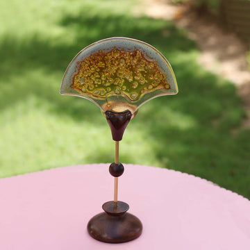 Citrine Palm Tea Light Stand (Large / Small)