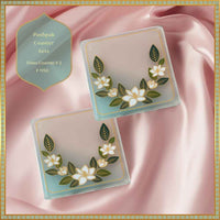 Pushpak Coasters (Set of Two)