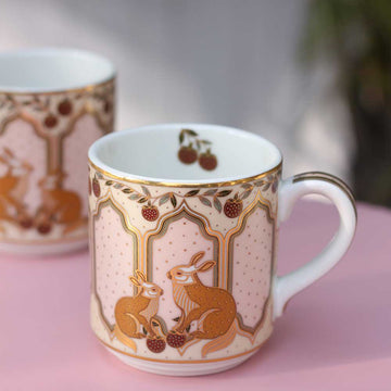 'Panchatantra' Tea Cups (Set of Two) - 300ml