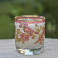 'Kannauj' Candle with Gulabo Rose Hanging (optional)