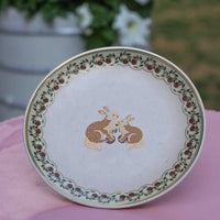 'Panchatantra' Cookie Server (7 in Dia x 2.5 in Height)