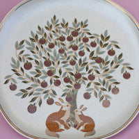 'Panchatantra' Large Rustic Plate (10.50 in)