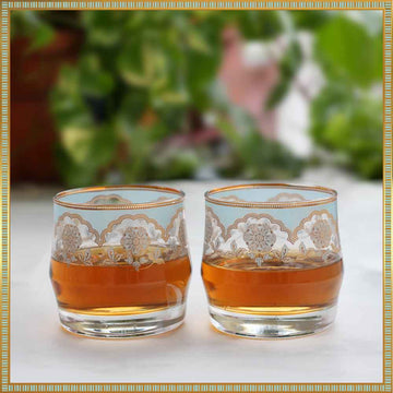 Rajputana Glow Tumblers - 340 ml (Set of Two)
