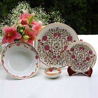 Boshonto (Floral) Dinner Set (For Six)