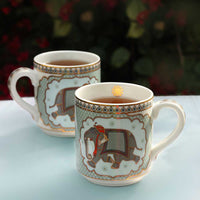 Matang Collection - The Royal Elephant Mugs (Set of Two)