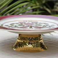 'Kannauj' Mithai Plate (10.5in dia x 3.15in height)