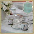 Chai Royale Bundi Mahal Tea Cup & Platter Gift Set