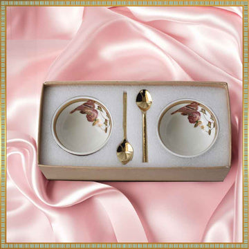 'Kannauj' Dessert Pair Gift Set