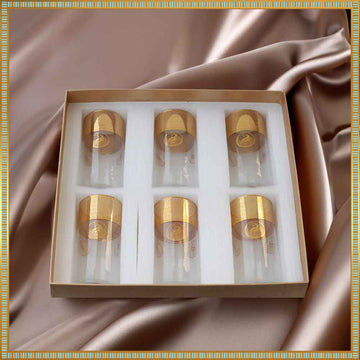 The Golden Sip Mayur Dwar (Set of Six)