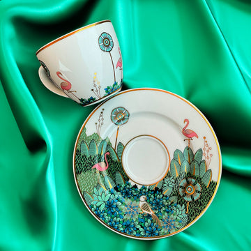 'Bundi Mahal' Tea Cup & Saucer