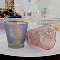 Pushpak Glass - 345ml (Set of Two with Tea Spoon / without Tea Spoon)