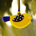 Hanging Birdie  - Yellow Blue