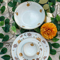 'Swarna Pushpa'-'Marigold' Dinner Set (For Six)