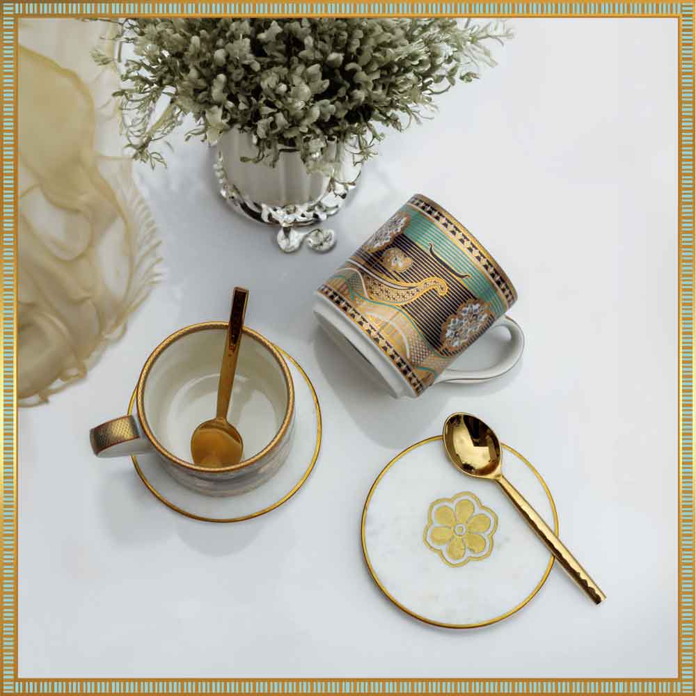 Rata Tea Set Crafted for You: ‘Shikara’ Serenade Tea Set (Made-to-Order) – Namrata ...