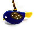 Hanging Birdie  - Ink Blue Yellow