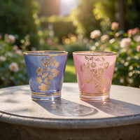 Pushpak Glass - 345ml (Set of Two with Tea Spoon / without Tea Spoon)