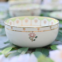 'Pichwai Kamal' Dinner Set (For six) 20 Pieces