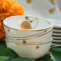 'Swarna Pushpa'-'Marigold' Dinner Set (For Six)