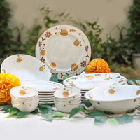 'Swarna Pushpa'-'Marigold' Dinner Set (For Six)