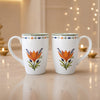 Kesariya Bloom – Daily Luxe Set of two Mugs (300 ml)