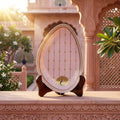 'Jaipur Bagh' Organic Plate Small (8in x 5.5in) - Atelier Edition