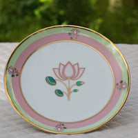 'Pichwai Kamal' Side Plate (7in)