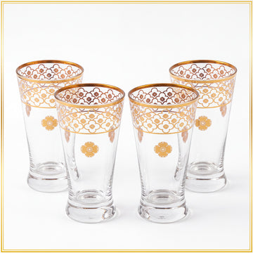 Thandaai Sadabahaar' Glass (200 ml) - (Set of Four)