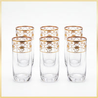 Pichwai Kamal Glass (375ml) (Set of Two, Four & Six)