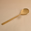 Hammered Serving Round Spoon (Large)