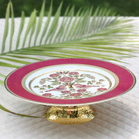 'Kannauj' Mithai Plate (10.5in dia x 3.15in height)