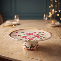 Saroja' Mithai Plate (10in dia x 3.5in height)