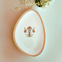 'Parchin Kari'  Organic Plate (8in x 5.5in)