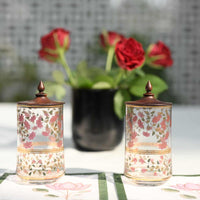 Boshonto Juice Glasses with Lid - 290ml (Set of two)