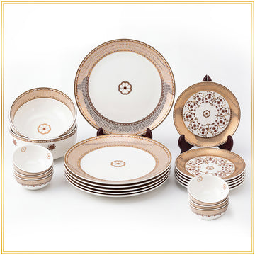 Amer Gerua Dinner Set (For Six - 20 pieces)