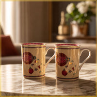 Gilded Anaar Mug (Set of Two)