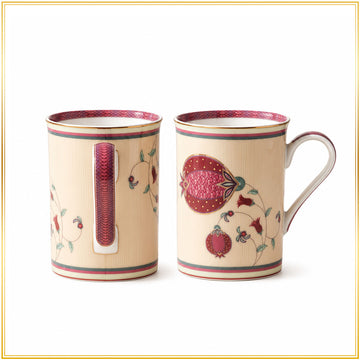 Gilded Anaar Mug (Set of Two)