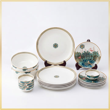 ‘Bundi Mahal' (Dinner Set for Six)