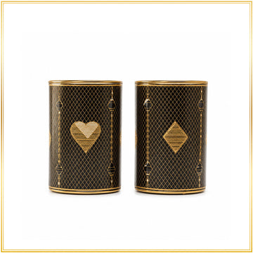 The Ganjifa Pour – Mocktail Glasses