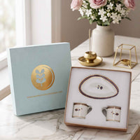 Gulbahaar Organic Plate - Tea Cups Duo