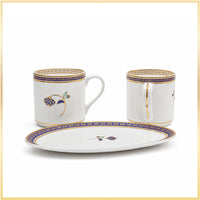 Gulbahaar Organic Plate - Tea Cups Duo