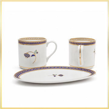 Gulbahaar Organic Plate - Tea Cups Duo