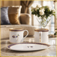 Gulbahaar Organic Plate - Tea Cups Duo