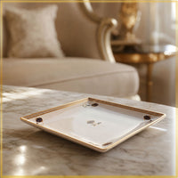 Gulbahaar Square Serving Plate