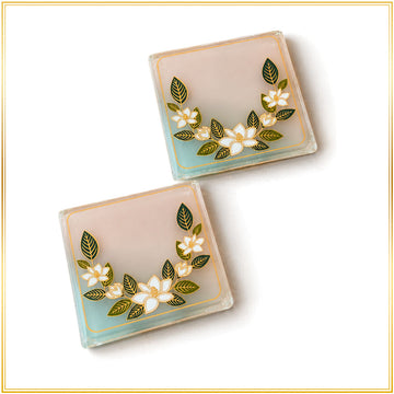 Pushpak Coasters (Set of Two)