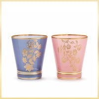 Pushpak Glass - 345ml (Set of Two with Tea Spoon / without Tea Spoon)