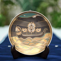 Boat design quarter plate 7 inch