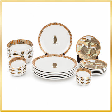 Ranthambore Dinner Set for Six