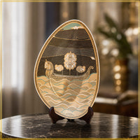 Shikara Waves Organic Plate - Medium (Made-to-Order)