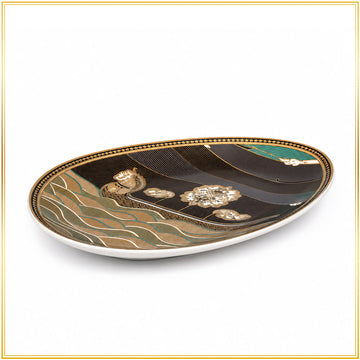 Shikara Waves Organic Plate - Medium (Made-to-Order)